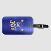 喜感動的び肯定 ラゲッジタグ (正面横)