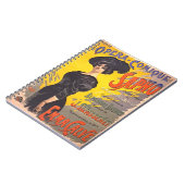 喜歌劇Playbill 1897年 ノートブック (左側)