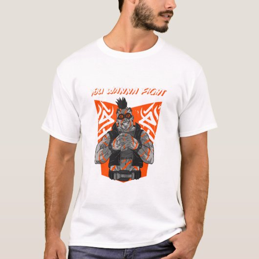 喧嘩売ってる! Tシャツ (正面)