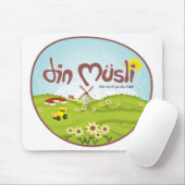 喧騒のMusliのマウスパッド マウスパッド (マウス)