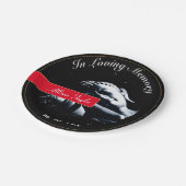 喪と仏の恵み/追悼・葬儀 ペーパープレート (アングル)