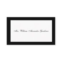 喪に服す召使いカード