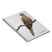 喪に服す鳩のポートレート ノートブック (右側)