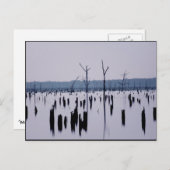 「喪の朝」 – はがき (正面/裏面)