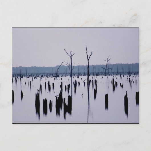 「喪の朝」 – はがき (正面)