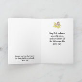 喪失の時、聖書の慰めの鳥 カード (内部)
