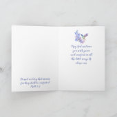 喪失の時、聖書の慰めの鳥 カード (内部)