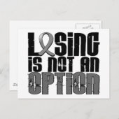 喪失は選択肢の脳腫瘍ではない ポストカード (正面/裏面)