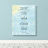 喪失及び悲しみの詩 キャンバスプリント (インサイチュ (ウッドフロア))