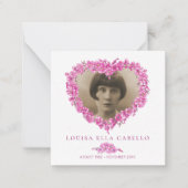 喪忘れ葬の歌はピンク色になった ノートカード (正面)