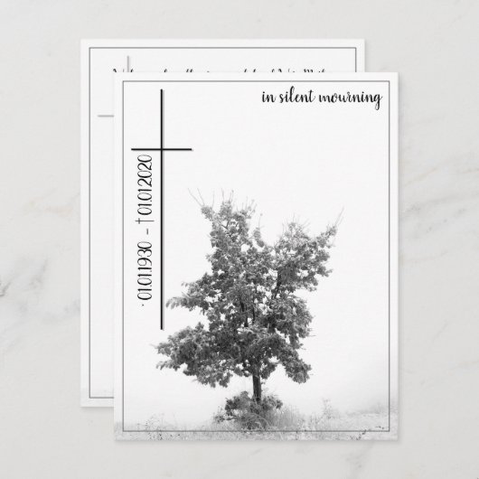 喪静か中 – 牧草地の木2.0 (正面/裏面)