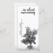 喪静か中 – 牧草地の木2.0 (正面/裏面)