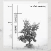 喪静か中 – 牧草地の木2.0 (正面/裏面)