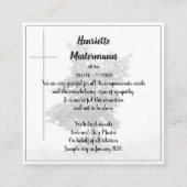 喪静か中 – 牧草地の木2.0 エンクロージャーカード (裏面)