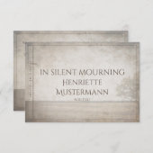 喪静か中 – 草地のヴィンテージ (正面/裏面)