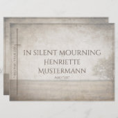 喪静か中 – 草地のヴィンテージ (正面/裏面)