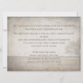 喪静か中 – 草地のヴィンテージ (裏面)