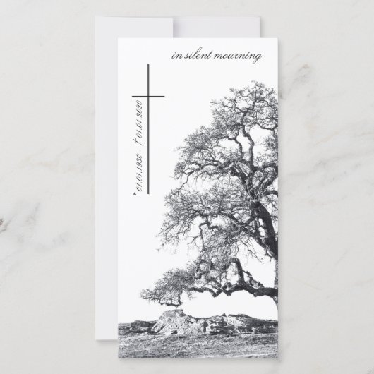 喪静か中 – 草木上 (正面)