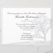 喪静か中 – 草木上 (裏面)