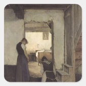 喪 スクエアシール (正面)