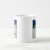 喫煙おもしろいの宇宙 コーヒーマグカップ (中央)