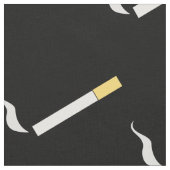 喫煙たばこイラストレーション ファブリック (クローズアップ)