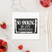 喫煙なし条例紙ナプキンス スタンダードカクテルナプキン (インサイチュ)