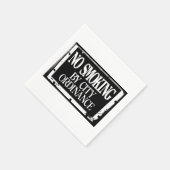 喫煙なし条例紙ナプキンス スタンダードカクテルナプキン (角)