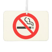 喫煙なし カーエアーフレッシュナー (裏面)