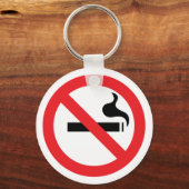 喫煙なし キーホルダー (正面)