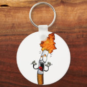 喫煙なし キーホルダー (正面)