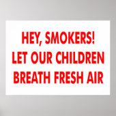 喫煙なし ポスター (正面)