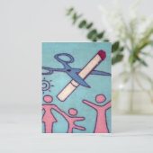 喫煙なし ポストカード (スタンド正面)