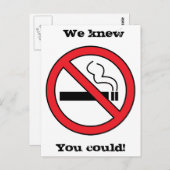 喫煙なし ポストカード (正面/裏面)