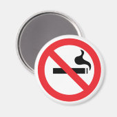 喫煙なし マグネット (正面/裏面)
