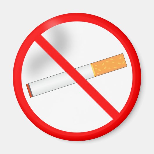 喫煙なし マグネット (正面)