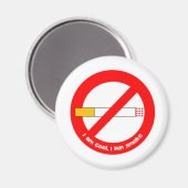 喫煙なし マグネット (正面/裏面)