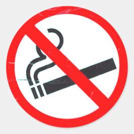 喫煙なし ラウンドシール