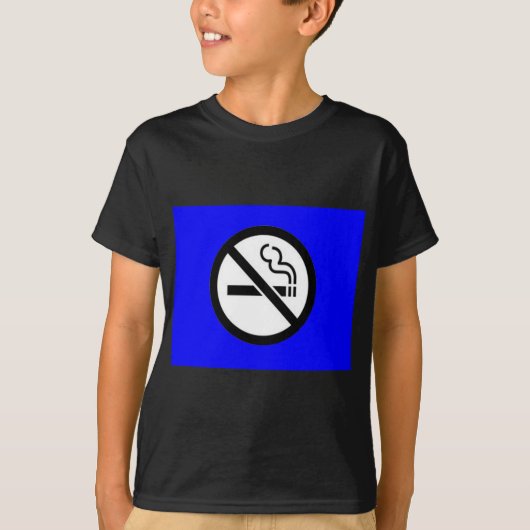 喫煙なし Tシャツ (正面)
