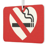 喫煙のサイン カーエアーフレッシュナー (左)