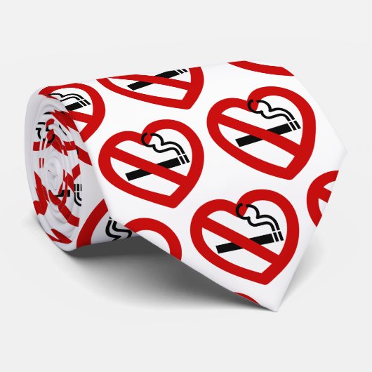 喫煙のサイン ネクタイ (ロール)