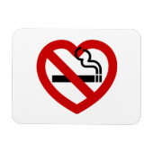 喫煙のサイン マグネット (横)