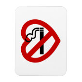 喫煙のサイン マグネット (縦)
