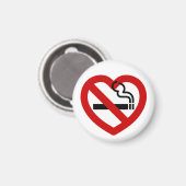 喫煙のサイン マグネット (正面/裏面)