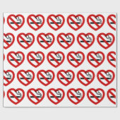 喫煙のサイン ラッピングペーパー (フラット)