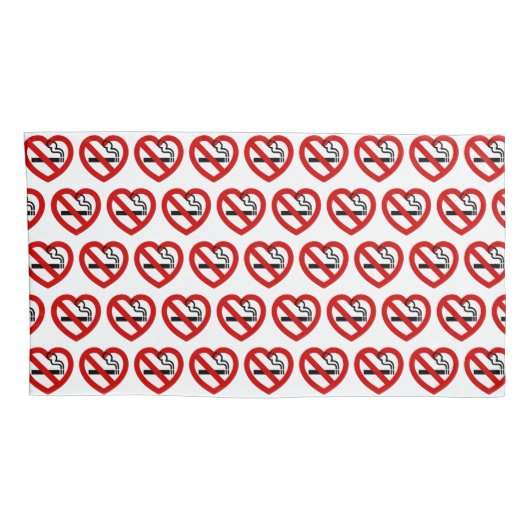 喫煙のサイン 枕カバー (裏面-右)