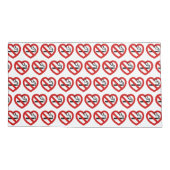 喫煙のサイン 枕カバー (裏面-左)