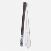 喫煙のシガーの灰の人のタイ ネクタイ (裏面)