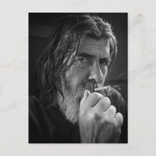 喫煙の人 ポストカード (正面)