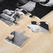 喫煙の女の子 ジグソーパズル (側面)